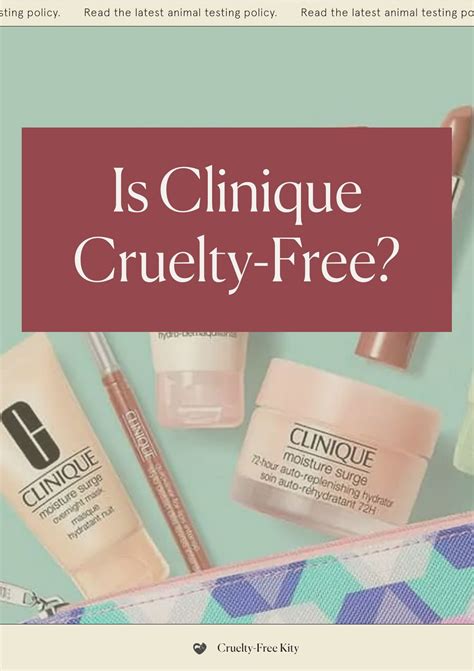 clinique cruelty free reviews.